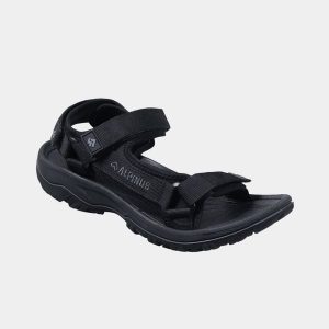 Sandały damskie trekkingowe Alpinus Arelho W. Czarne buty trekkingowe ALPINUS, bez wzorów, bez obcasa, bez zapięcia. Za 169,00 zł.