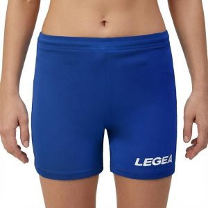 Elastyczne szorty biegowe Veneto niebieskie. Niebieskie szorty LEGEA, bez wzorów. Za 92,00 zł.
