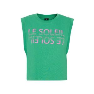 Koszulka damska Protest Lota. Zielone koszulki sportowe Protest, bez wzorów, bez ramiączek. Za 184,00 zł.