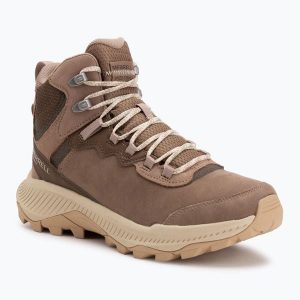 Buty turystyczne damskie Merrell Speed Strike 2 Ltr Thrm Mid Wp. Brązowe buty trekkingowe Merrell, bez zapięcia. Za 529,99 zł.