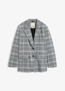 Żakiet oversize. Czarne marynarki i żakiety bonprix, bez wzorów. Za 169,99 zł.