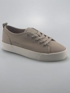 S.Oliver Sneakersy w kolorze khaki rozmiar: 40. Brązowe trampki s.Oliver, bez wzorów, bez zapięcia. Za 162,49 zł.