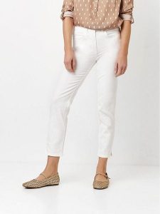 Toni Dżinsy - Slim fit - w kolorze białym rozmiar: W36. Białe jeansy Toni, bez wzorów, z podwyższonym stanem. Za 152,99 zł.