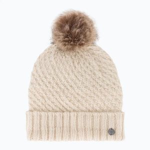 Czapka zimowa damska ROXY Blizzard Beanie. Białe czapki Roxy, bez wzorów, z dzianiny. Za 129,99 zł.