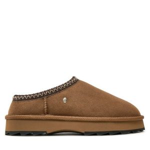 Śniegowce EMU Australia. Brązowe buty zimowe EMU Australia, bez obcasa, bez zapięcia. Za 429,99 zł.