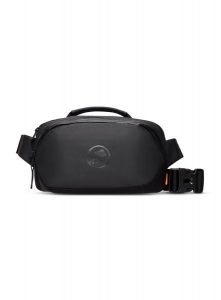 Nerka Mammut Seon Waistpack - black. Czarne nerki i saszetki Mammut, bez wzorów, z nylonu. Za 246,60 zł.