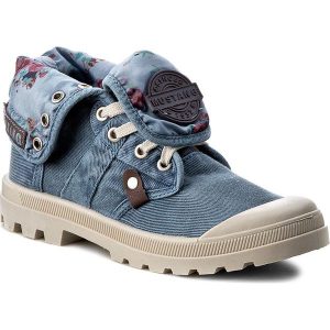 Trapery MUSTANG - 38C0074 Blau. Buty zimowe marki Mustang. Za 229,00 zł.