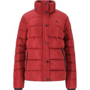 Damska kurtka puchowa Whistler Amaret. Czerwone kurtki WHISTLER, bez wzorów, z puchu, bez kaptura. Za 324,50 zł.