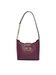 Guess Torebka Jane HWVG98 91010 Fioletowy. Fioletowe torebki klasyczne Guess, z aplikacjami, ze skóry, bez dodatków. Za 589,99 zł.