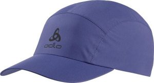 Czapka z daszkiem ODLO Performance Waterproof. Fioletowe czapki ODLO, bez wzorów, z materiału. Za 101,99 zł.