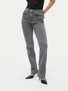Vero Moda Jeansy Tessa 10320583 Szary Straight Fit. Szare jeansy Vero Moda, bez wzorów, z bawełny. Za 239,99 zł.