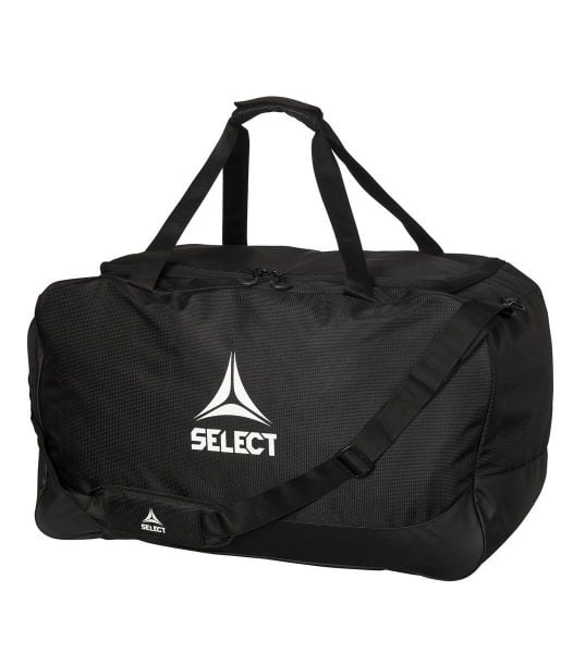 Torba sportowa Select milano. Czarne torby podróżne i sportowe Select, bez wzorów, z materiału, na ramię. Za 229,50 zł.
