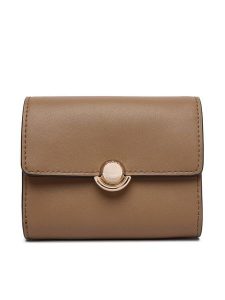 Furla Portfel Sfera S WP00594 BX3104 CN 4773S Brązowy. Brązowe portfele Furla, bez wzorów, ze skóry. Za 436,99 zł.