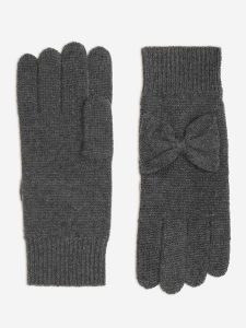 Perfect Cashmere Kaszmirowe rękawiczki "Luss" w kolorze szarym rozmiar: onesize. Szare rękawiczki Perfect Cashmere, bez wzorów, z kaszmiru. Za 130,99 zł.