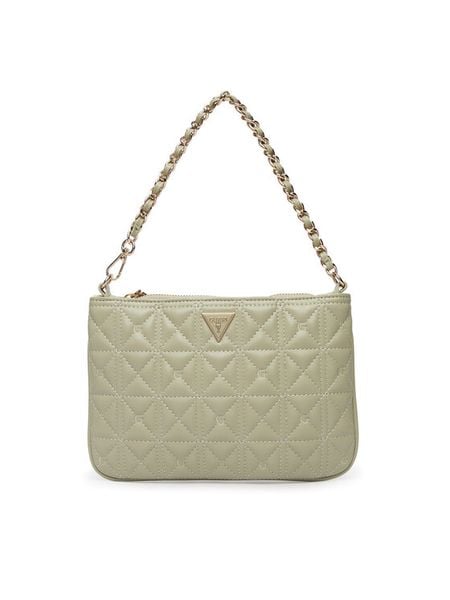 Guess Torebka PW7568 P6274 Zielony. Zielone torebki klasyczne Guess, z aplikacjami, ze skóry, bez dodatków. Za 157,99 zł.