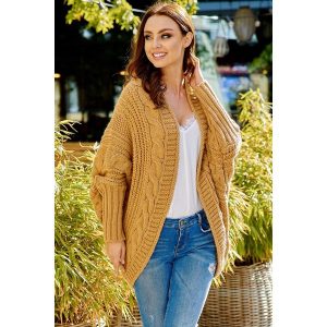 Kardigan oversize warkocz ls238. Kardigany marki LEMONIADE. W wyprzedaży za 119,00 zł.