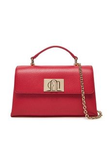 Furla Torebka 1927 WE00423 ARE000 CN RUB00 Czerwony. Czerwone torebki klasyczne Furla, bez wzorów, ze skóry, bez dodatków. Za 689,00 zł.