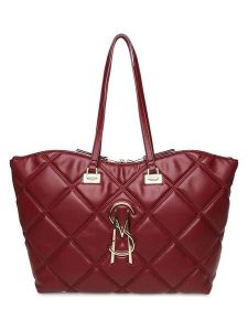 Steve Madden Shopper bag w kolorze czerwonym - 46 x 30 x 9 cm rozmiar: onesize. Czerwone shopper bag Steve Madden, bez wzorów, z materiału, na ramię, pikowane, bez dodatków. Za 266,66 zł.