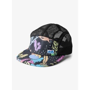 Czapka z daszkiem Kavu Drift Creek - sea salad. Czarne czapki KAVU, bez wzorów, sportowe. Za 122,25 zł.