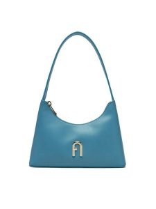 Furla Torebka Diamante WB00863 AX0733 TR400 Niebieski. Niebieskie torebki klasyczne Furla, bez wzorów, ze skóry, bez dodatków. Za 639,99 zł.