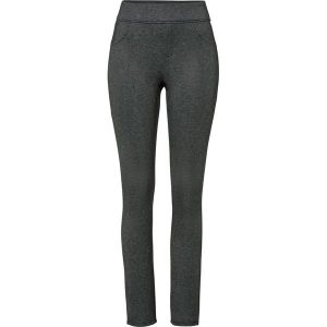 Legginsy termoaktywne w optyce dżinsowych. Czarne legginsy bonprix, bez wzorów. Za 89,99 zł.