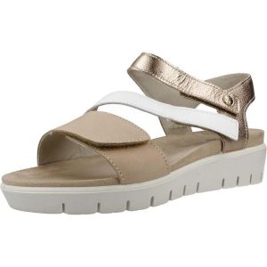 Sandały IMAC 758220I Brązowy. Brązowe buty trekkingowe Imac, bez wzorów, ze skóry, bez obcasa, bez zapięcia. Za 258,99 zł.