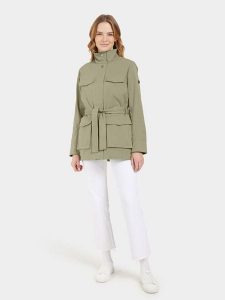 Didriksons Kurtka przejściowa "Aimee" w kolorze khaki rozmiar: 34. Brązowe kurtki Didriksons, bez wzorów, z tkaniny, bez kaptura. Za 259,95 zł.