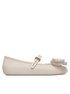 Melissa Baleriny Melissa Soft Ballerina Petals Ad 37820 Beżowy. Brązowe balerinki Melissa, bez wzorów, z tworzywa sztucznego, bez obcasa, bez zapięcia. Za 398,99 zł.