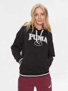 Puma Bluza Puma Squad 621489 Czarny Regular Fit. Czarne bluzy Puma, m, bez wzorów, z bawełny, bez kaptura. Za 169,99 zł.