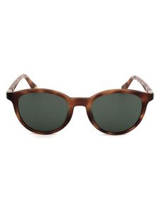 Guess Okulary przeciwsłoneczne unisex w kolorze brązowo-ciemnozielonym rozmiar: 51. Brązowe okulary przeciwsłoneczne Guess. Za 259,95 zł.