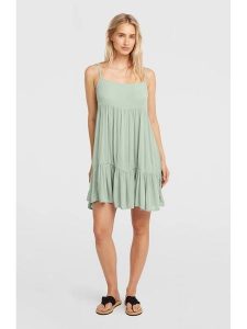 O'Neill Sukienka "Rilee" w kolorze zielonym rozmiar: L. Zielone sukienki O'Neill, l, bez wzorów, z wiskozy, bez kołnierzyka, bez ramiączek, mini. Za 144,58 zł.