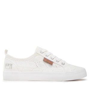 Tenisówki Big Star Shoes. Białe trampki BIG STAR SHOES, bez wzorów, bez zapięcia. Za 109,99 zł.