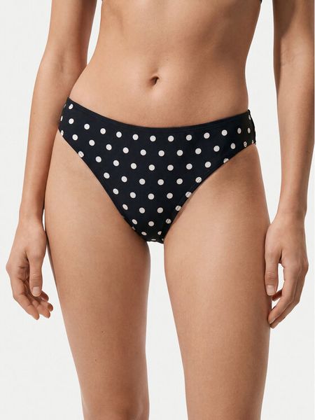 Michael Kors Dół od bikini MM22294 Czarny. Czarne bikini Michael Kors, bez wzorów, z syntetyku. Za 246,99 zł.