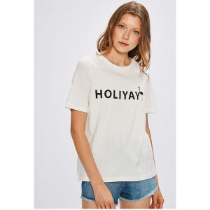 Vero Moda - Top Vacation. T-shirty marki Vero Moda. W wyprzedaży za 39,90 zł.