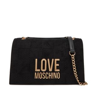 Torebka LOVE MOSCHINO. Czarne torebki klasyczne LOVE MOSCHINO, bez wzorów, bez dodatków. Za 639,99 zł.