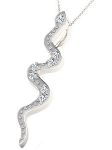 Vittoria Jewels Złota zawieszka z diamentami rozmiar: onesize. Szare zawieszki Vittoria Jewels, z diamentem, srebrne. Za 252,99 zł.