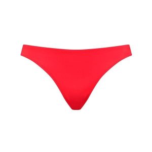 Dół od bikini Klasyczna czerwień. Czerwone bikini Puma, bez wzorów. Za 60,99 zł.