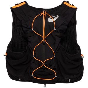 Plecak sportowo-turystyczny dla dorosłych Fujitrail Hydration Vest 7L. Czarne plecaki ASICS. Za 499,99 zł.