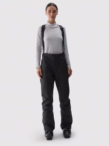 4F Spodnie narciarskie w kolorze czarnym rozmiar: XL. Czarne spodnie sportowe 4f, m, bez wzorów, narciarskie, primaloft. Za 390,45 zł.