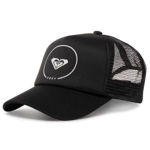 Czapka z daszkiem Roxy. Czarne czapki Roxy, bez wzorów. Za 89,99 zł.