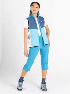 Dare 2b Spodnie funkcyjne "Melodic II" w kolorze turkusowym rozmiar: 36. Niebieskie spodnie dresowe Dare 2b, bez wzorów, z materiału. Za 115,24 zł.