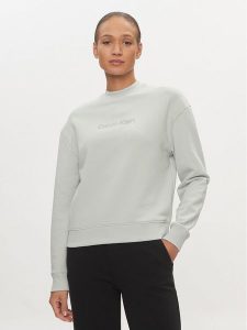 Calvin Klein Bluza Hero Logo K20K205450 Niebieski Regular Fit. Niebieskie bluzy Calvin Klein, xxl, bez wzorów, z bawełny, bez kaptura. Za 359,99 zł.
