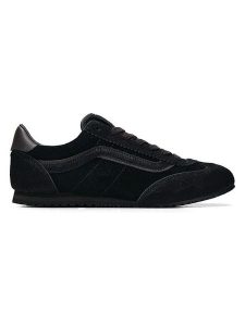 Vans Skórzane sneakersy "Super Lowpro" w kolorze czarnym rozmiar: 38. Czarne trampki Vans, bez wzorów, bez zapięcia. Za 139,95 zł.