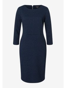 More & More Sukienka w kolorze granatowym rozmiar: 40. Niebieskie sukienki More & More, bez wzorów, bez kołnierzyka, bez ramiączek, midi. Za 133,95 zł.