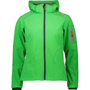 Kurtka softshellowa w kolorze zielonym. Zielone kurtki marki CMP Women, z materiału. W wyprzedaży za 218,95 zł.