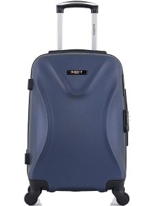 BlueStar Walizka "Garibaldi" w kolorze granatowym - 35 x 55 x 21 cm rozmiar: onesize. Niebieskie walizki BlueStar, bez wzorów, z materiału. Za 165,99 zł.