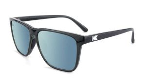 Okulary przeciwsłoneczne dla dorosłych - kategoria 3 z polaryzacją - Jelly Black. Czarne okulary przeciwsłoneczne KNOCKAROUND. Za 190,40 zł.