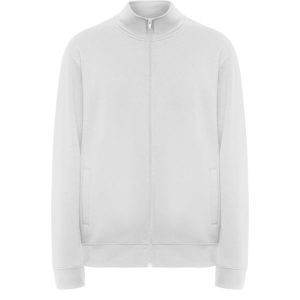 Kurtka Dresowa Unisex Dla Dorosłych Ulan. Białe kurtki ROLY, xl, bez wzorów, z dresówki, bez kaptura. Za 124,99 zł.