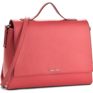 Torebka CALVIN KLEIN - Frame Top Handle Sat K60K603990 618. Czerwone torebki klasyczne marki Calvin Klein, ze skóry ekologicznej. W wyprzedaży za 429,00 zł.