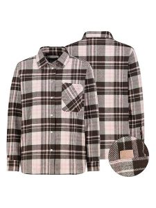 Eight2Nine Koszula w kolorze jasnoróżowo-czarnym rozmiar: XL. Czarne koszule Eight2Nine, xl, bez wzorów, bez kołnierzyka, bez ramiączek. Za 164,95 zł.
